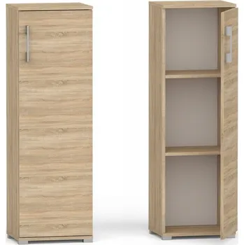 Komoda Regál Gindo 80 x 110 x 32 cm dub sonoma