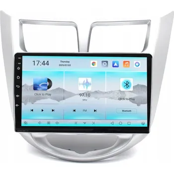 Auto Hi-Fi AUTORÁDIO S GPS NAVIGACÍ HYUNDAI ACCENT 2011-2016 ANDROID