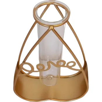 Váza Váza JSPYFITS kovová 18,5 cm