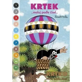 omalovánky Omalovánka (blok) A5 Akim - Krteček, maluj podle čísel