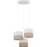 Závěsné svítidlo TK-Lighting Linobianco 3-bodové s paticí E27
