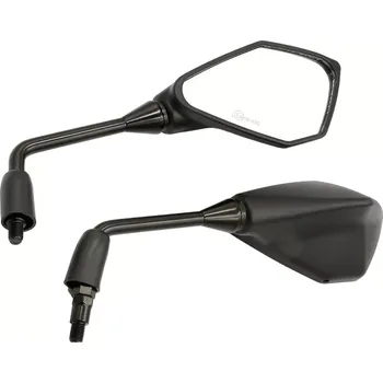 Zrcátko pro motocykl Zrcátka na motorku SEFIS 106 "Style Kawasaki" černá universální, pár