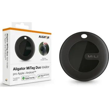 Mobilní telefon Aligator MiTag Duo - lokátor pro Apple a Android