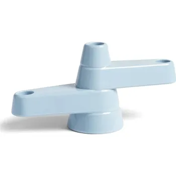 Svícen Dekorativní svícen &k amsterdam brute 25 x 8 x 12 cm 3246.03 modrá 50X