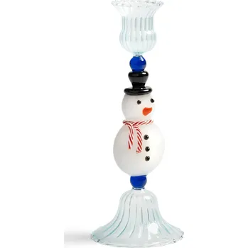 Svícen Dekorativní svícen &k amsterdam merry snowman 20 cm více barev 2186.07 vícebarevná MLC