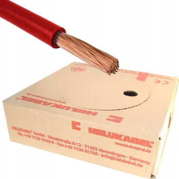 elektrický kabel Kabel H07V-K 4,0mm2 ČERVENÝ 100m