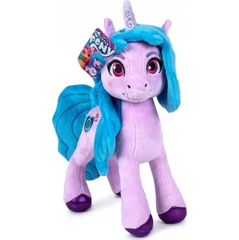 plyšák Plyšová Hračka My Little Pony Play by Play Izzy Moonbow 30 cm, fialové odstíny