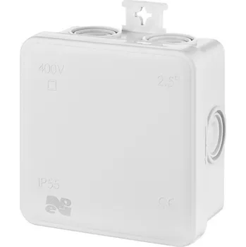 Elektroinstalační krabice Elektroinstalační krabice na omítku Elektro-Plast Nasielsk 75 x 75 x 39 mm