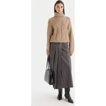 Dámský svetr Luisa Spagnoli Rolák Cerema 100250 Béžová Regular Fit S