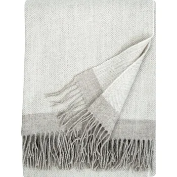 deka Lapuan Kankurit Vlněná deka Rauha 130x180, bílo-béžová