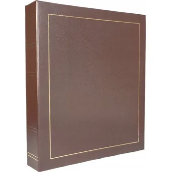 Fotoalbum Album na fotografie zasouvací 10x15 na 600 fotografií velký hnědý classic