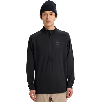 Pánské termoprádlo mikina Burton Helium AK Grid Fleece - True Black M