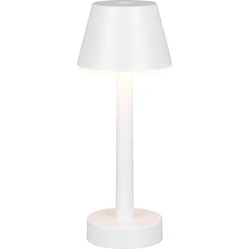 Lampička Trio TR54991131 LED stolní lampička VIDAL | 1W integrovaný LED zdroj | 1x150lm | 3000K | s vypínačem | stmívač | Přenosné | bílá + K nákupu nad 3000 Kč dárek zdarma