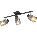 Trio TR86423032 bodové stropní svítidlo JACK | 10W E27 | černá | kouřová + K nákupu nad 3000 Kč dárek zdarma