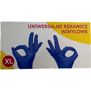 Pracovní rukavice Rukavice na jedno použití vinylové vel. XL 100 ks