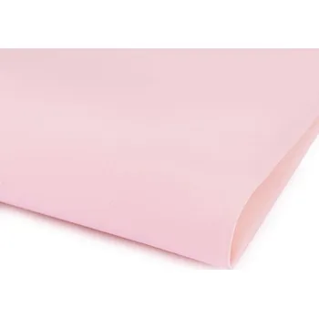 Pěnová guma Foamiran k výrobě květů 60x70 cm, barva 4 (008) růžová nejsv.