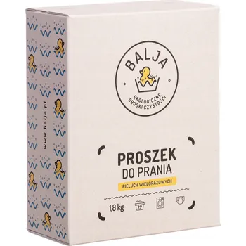 Prací prášek Prací prášek na látkové pleny BALJA Ekologický Přírodní - 27 praní