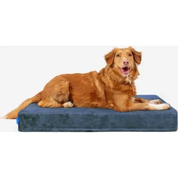 Pelíšek pro psa Ortopedická Matrace pro psy Petformed L v tmavě modré barvě