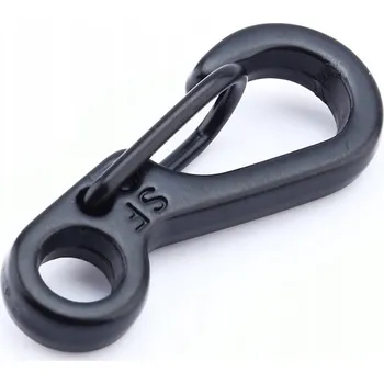 KARABINY S PRUŽINOVOU SPONOU ČERNÉ