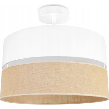 STROPNÍ SVÍTIDLO STROPNÍ SVÍTIDLO STÍNIDLO JUTA 40cm BÍLÁ