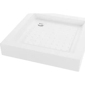 Mexen Rio čtvercový sprchový kout 80 x 80 cm, bílý - 45108080 Čtvercové sprchové vaničky