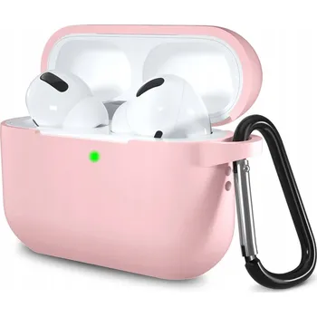 Příslušenství pro sluchátka Ultratenké Pouzdro pro Apple AirPods Pro 1 / 2 - růžové