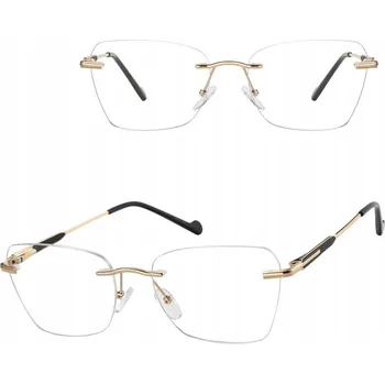 Brýlová obroučka Dámské obroučky Sunoptic kočičí oči zlaté