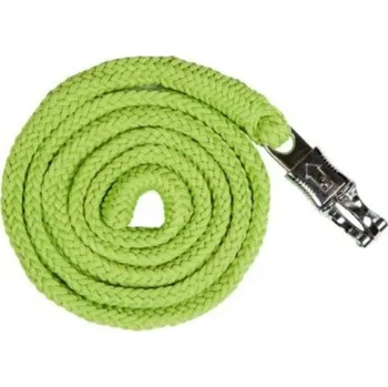 Vodítko HKM Stars Softice s panic karabinou neon green