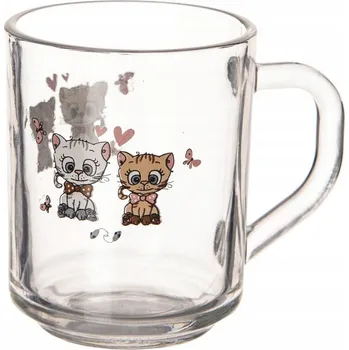 Dětský hrnek na pití teplých i studených nápojů - KOTEK (Kočka) 230 ml
