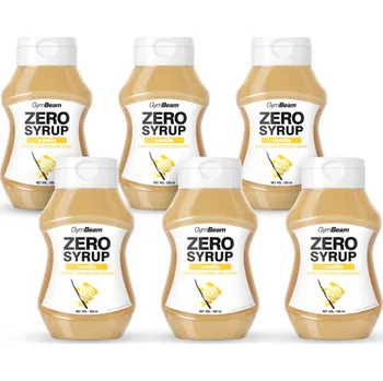 Sportovní výživa ZERO SIRUP vanilka - GymBeam Balení (ml): 6 x 350 ml