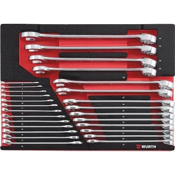 Sada nářadí WURTH Sada očkoplochých klíčů 8.4.1 27 ks