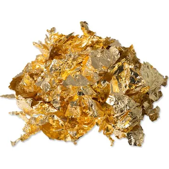 Vánoční dekorace JUNIOR-ST Dekorační zlaté vločky 15g