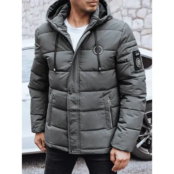 Pánská bunda DSTREET TMAVĚ ŠEDÁ M