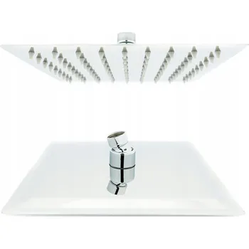 Sprchový set Nástěnný Sprchový set Aquaparts s ocelovou dešťovou hlavicí 20x20 cm