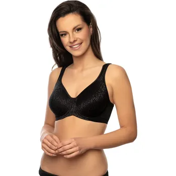 Podprsenka VIANIA Dámská černá nevystužená podprsenka s kostici 95 B 244460_900