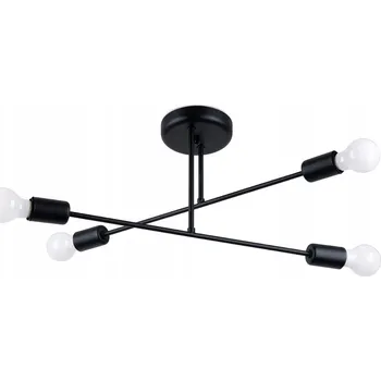 Lustr NORAH 4 černý