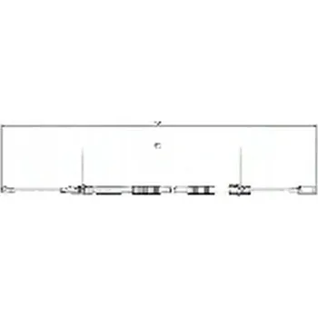 Brzdová hadice Lpr C0007B Táhlo, parkovací brzda