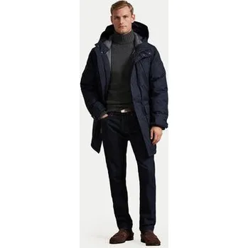 Pánská větrovka Polo Ralph Lauren Vatovaná bunda 710968114001 Tmavomodrá Regular Fit L