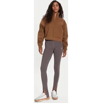 Dámská mikina adidas by Stella McCartney Mikina Knitted Track Top JX6782 Hnědá Regular Fit M