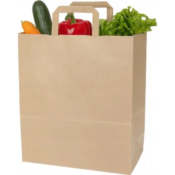 Papírová taška EKO hnědá 32 x 16 x 42 cm - 50 ks