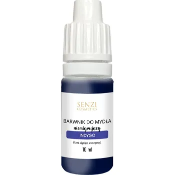 Mýdlo Barvivo do mýdla, nemigrující barvivo do mýdlové báze 10 ml INDIGO