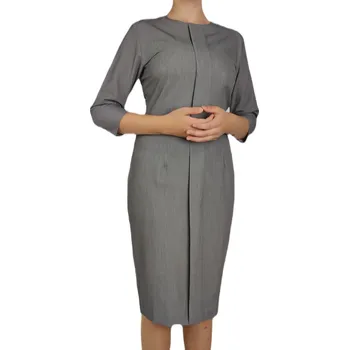 Dámské šaty Zocha Dámské pouzdrové šaty Z054 Z054_grey M