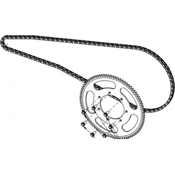 Dětská tříkolka Chain tensioner spring TORROT BE44010TT-CNC-2 KIDS BE44010TT-CNC-2