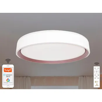 Nástěnné svítidlo NEDES LED svítidlo OPAL + dálkový ovladač + Wifi 48W - LC902M