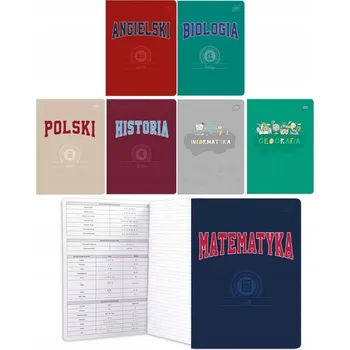 Sešit Sada různých sešitů A5 Interdruk, 60 listů