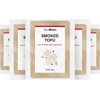 Fitness strava Tofu - GymBeam Příchuť: smoked, Balení (g): 5 x 200 g