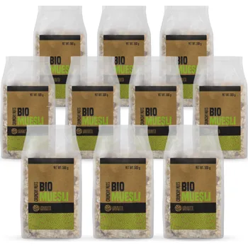 Sportovní výživa GymBeam BIO Müsli - VanaVita Příchuť: křupavé ořechy, Balení (g): 10 x 500 g