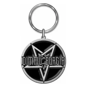 Merch Dimmu Borgir: Klíčenka Pentagram 2019