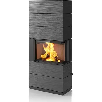 Krbová kamna Hase Padua 185 - Keramika s jemnou linkovanou texturou