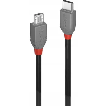 Datový kabel Kabel USB-C - microUSB-B Lindy 3 m